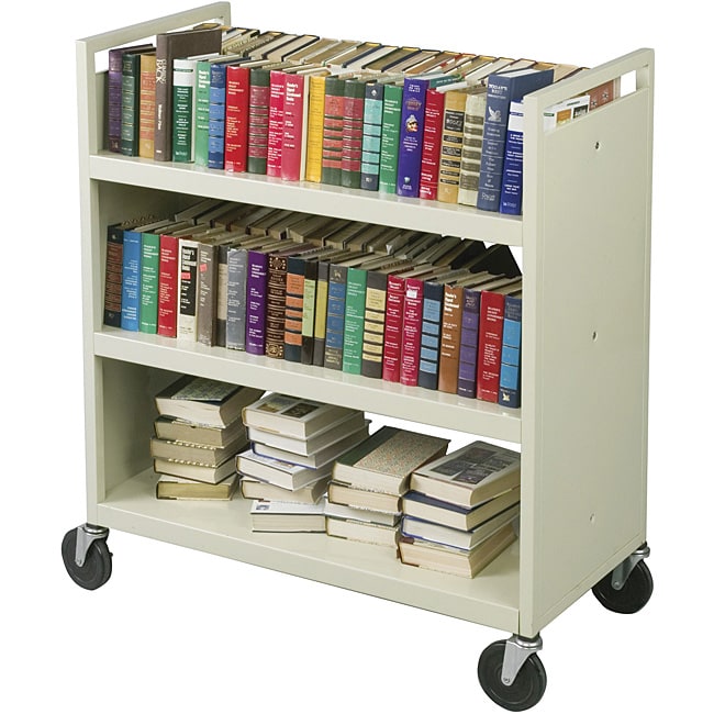 Balt Double sided Book Cart  