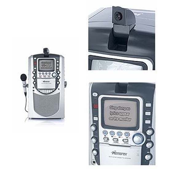 Memorex MKS8582 Karaoke System w/ Video Camera