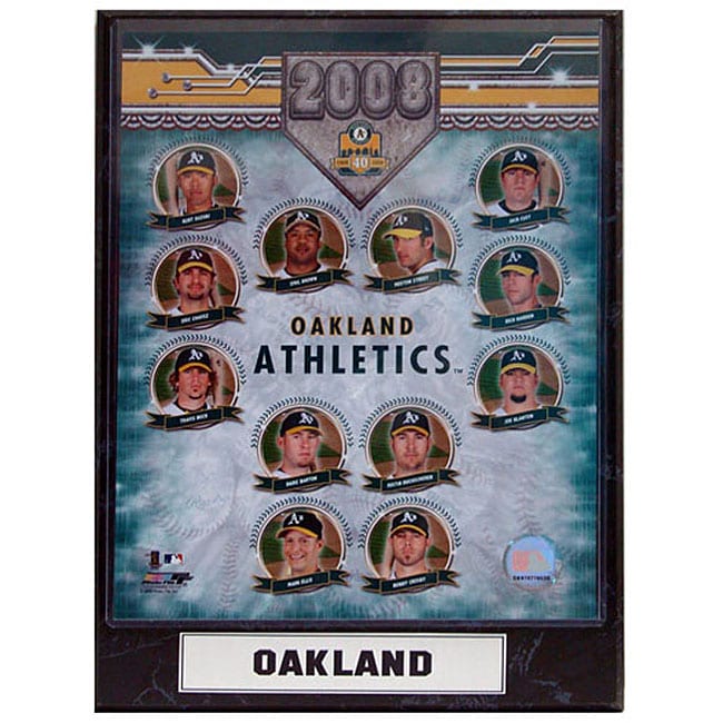 Oakland As 2008 9x12 Photo Plaque