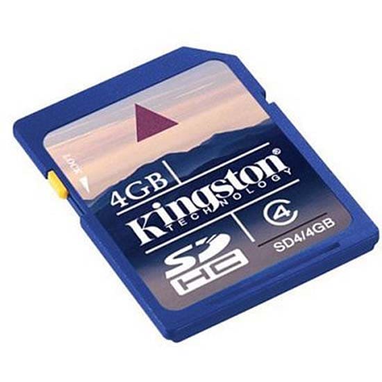 Kingston 4G SDHC Class 4 Memory Card  