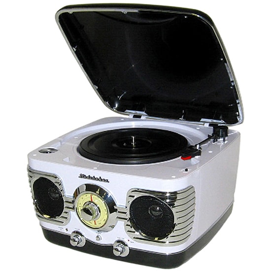 Studebaker SB6053 3speed Turntable with AM/ FM Radio Free Shipping