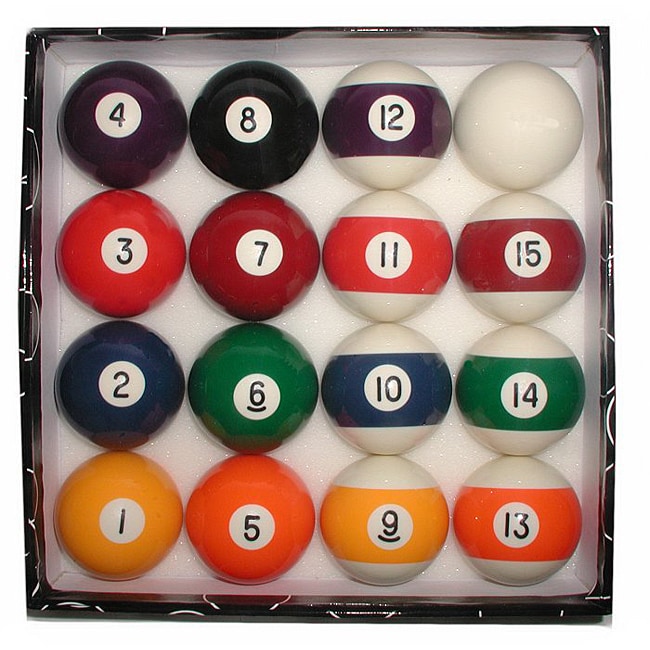 Professional Quality Eight Ball Billiard Ball Set