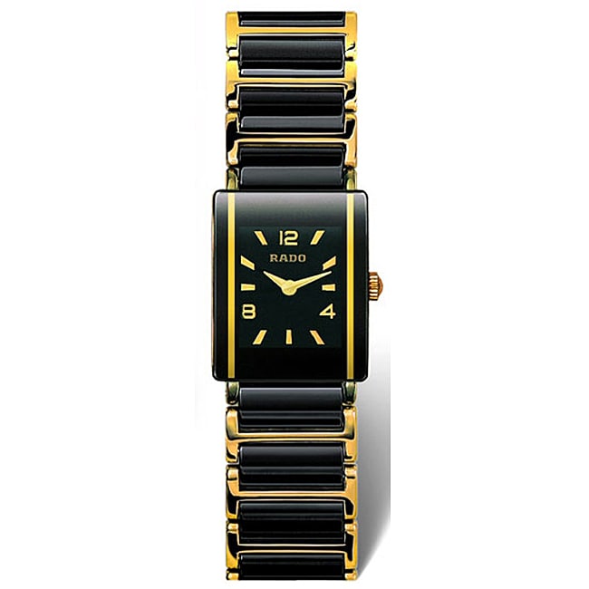 Rado Integral Womens Two tone Black Watch  