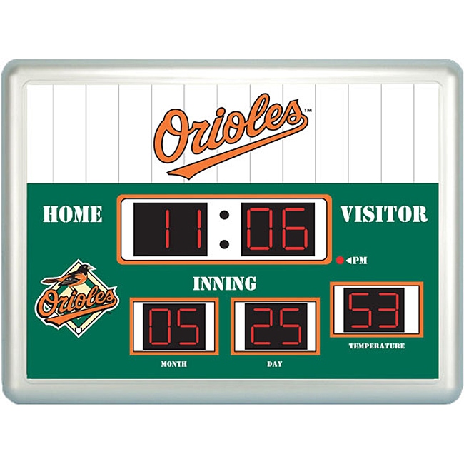 Baltimore Orioles Scoreboard Clock   Shopping   Great Deals
