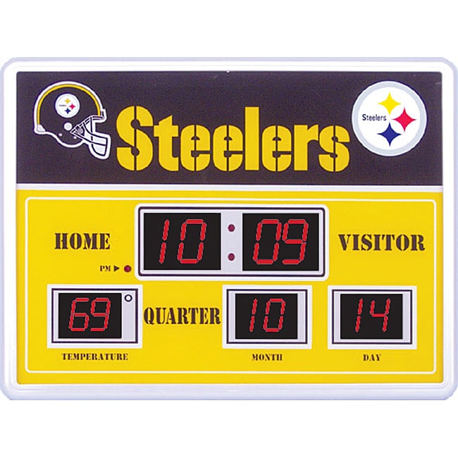 Pittsburgh Steelers Scoreboard Clock Free Shipping Today Overstock