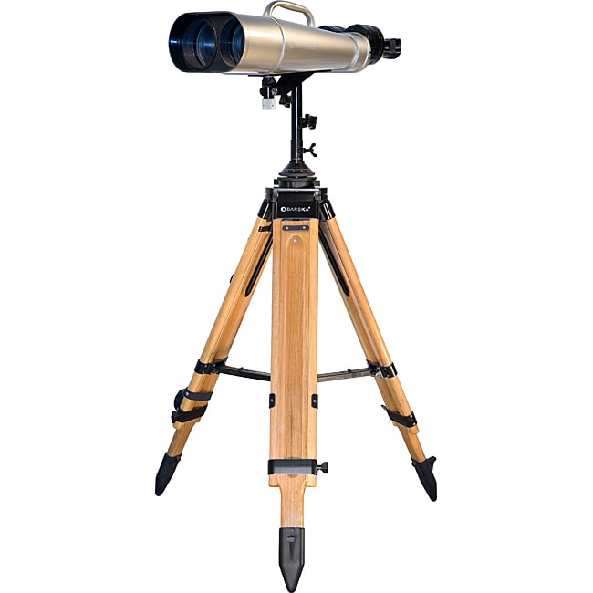 25x/40x100mm Jumbo Binoculars w/ Wooden Tripod  