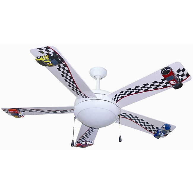 Racing Car 52 inch Ceiling Fan on PopScreen