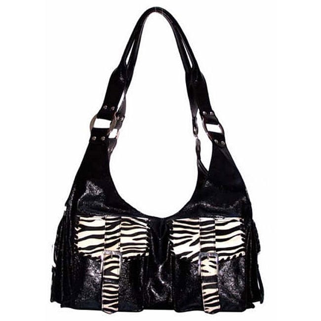 Handmade Zebra Extravaganza Handbag (Colombia)  