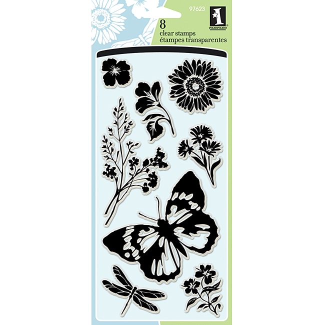 Inkadinkado 'Garden Delight' Clear Stamps - Free Shipping On Orders ...