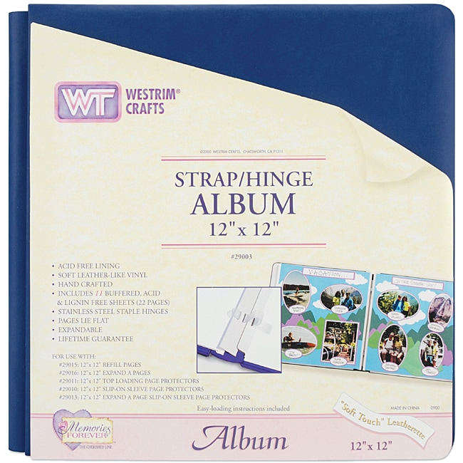 Other  3 Packages 12x12 Strap Hinge Scrapbook Album Slip On