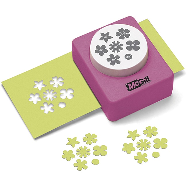 mcgill baby blooms multi flower paper punch free mcgill flower paper punch