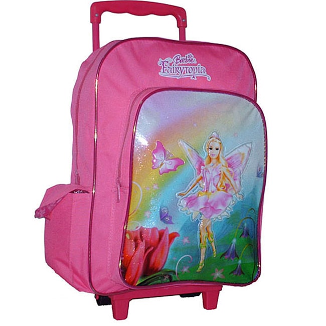 barbie rolling backpack