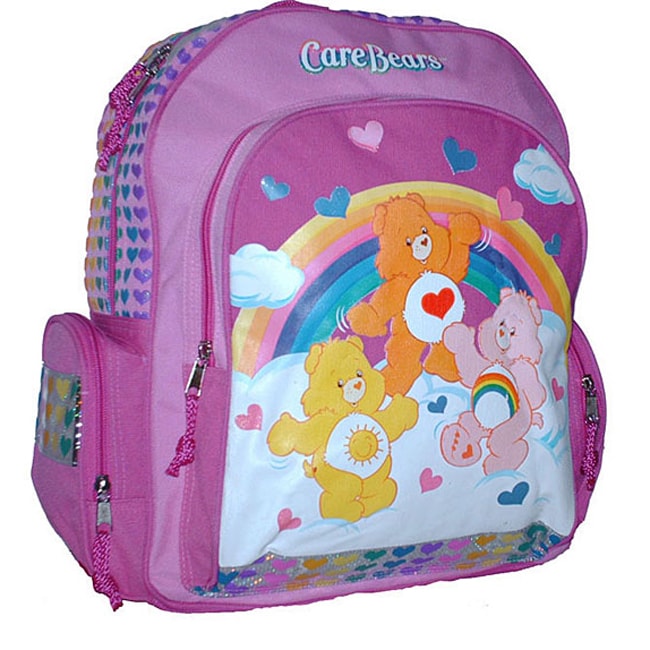 Care Bears Large Pink Backpack - 11390434 - Overstock.com Shopping ...