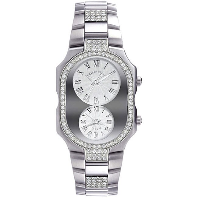 Philip Stein Teslar Stainless Steel Diamond Watch - 11402136 ...