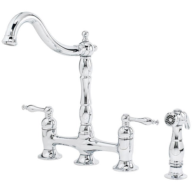 Streamline Kitchen Bridge Faucet and Sprayer  