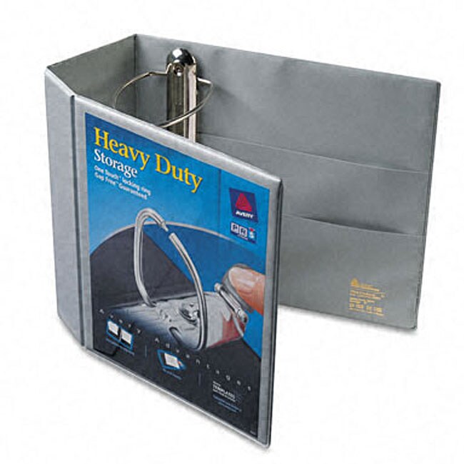 Avery Nonstick 5 inch Heavy duty EZd Reference View Binder (Grey  )