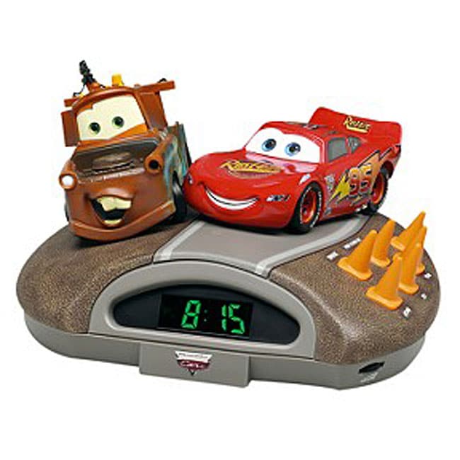 Telemania Mater and McQueen Alarm Clock Radio  