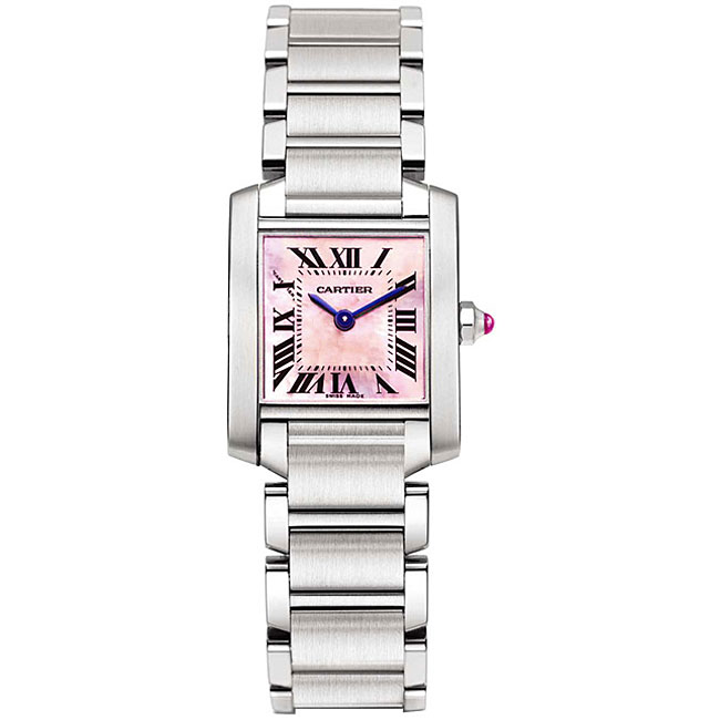 Cartier Tank Francaise Womens Steel Watch  