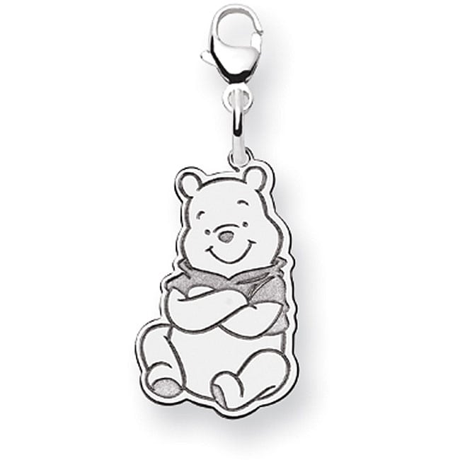 Sterling Silver Disneys Winnie the Pooh Charm  