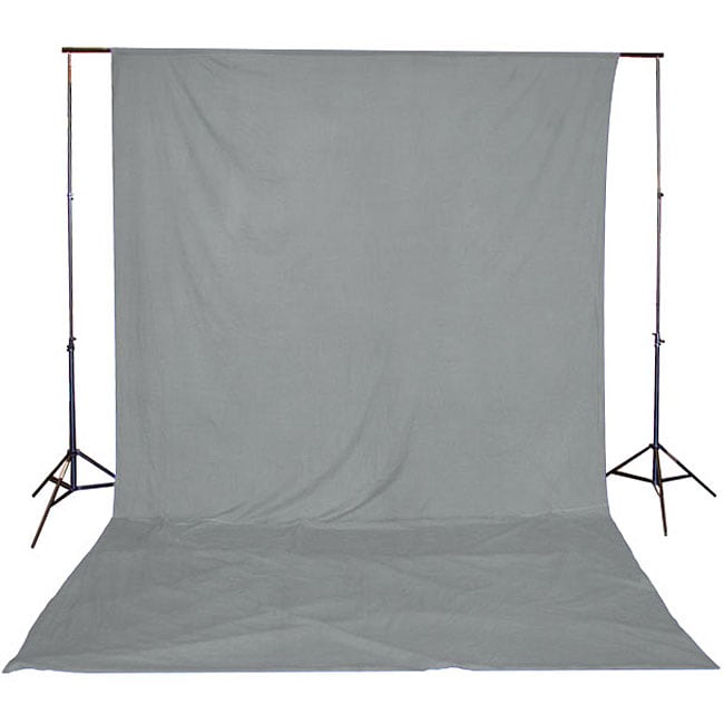 Lumiere Photo Stand and Grey Backdrop  