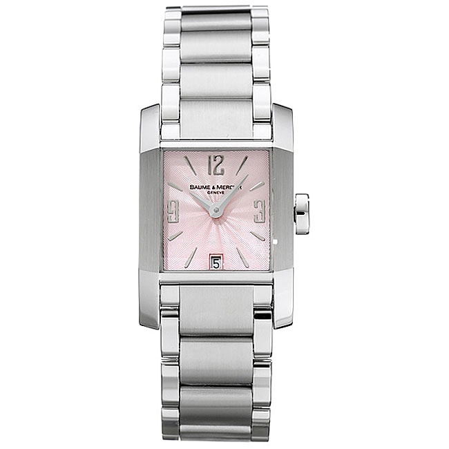 Baume & Mercier Diamant Womens Steel Quartz Watch  