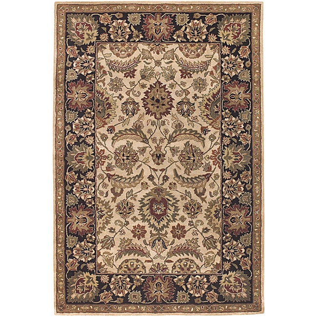 Artist's Loom Hand-tufted Traditional Oriental Wool Rug - 7'9x10'6