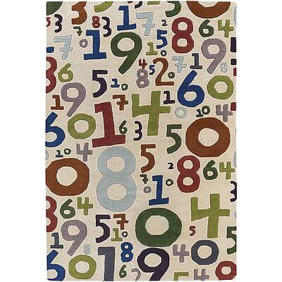 Hand-tufted Toddler Novelty Area Rug (7'9 x 10'6)