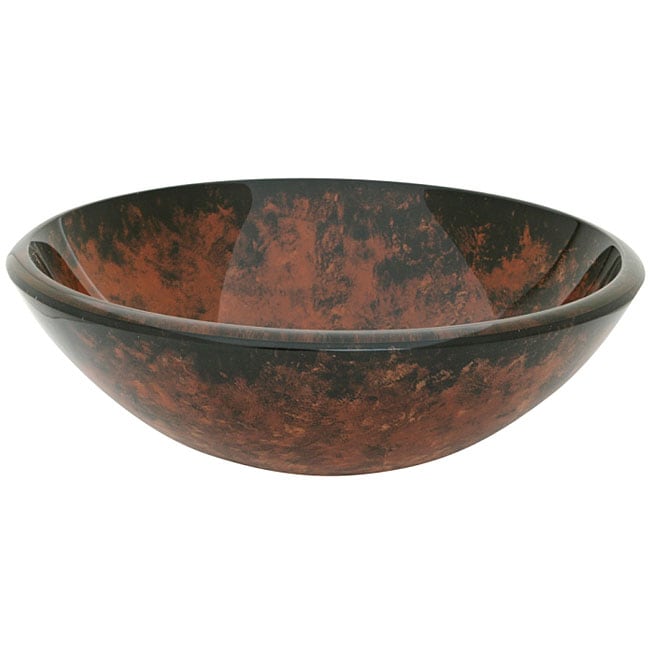 DeNovo Firestarter Glass Vessel Sink