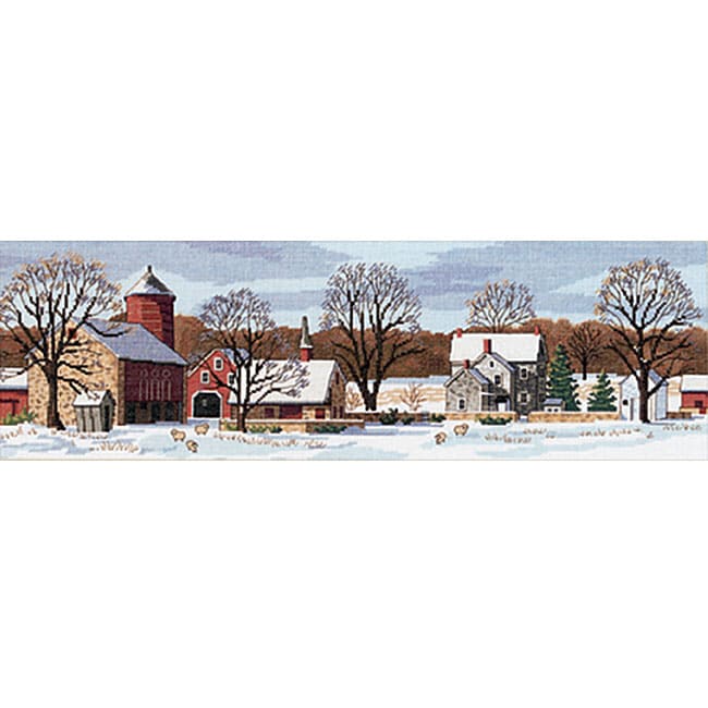 Scenic Farm Counted Cross Stitch Kit  