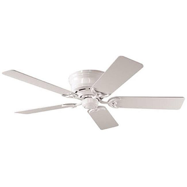 Hunter 52-inch Low Profile White Ceiling Fan (Refurbished)