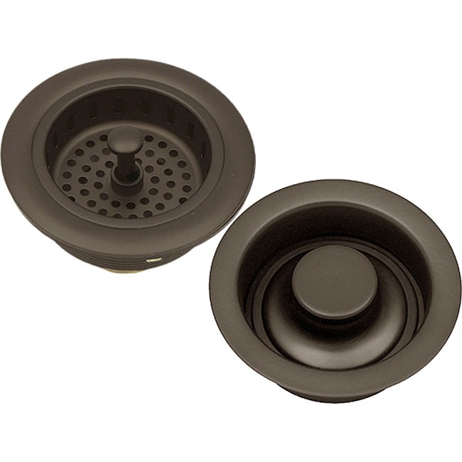 Kitchen Sink Stopper And Strainer, Oil Rubbed Bronze Sink Drain