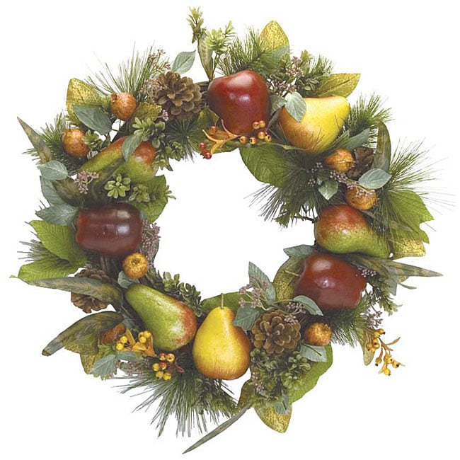 Williamsburg Fruit Wreath  