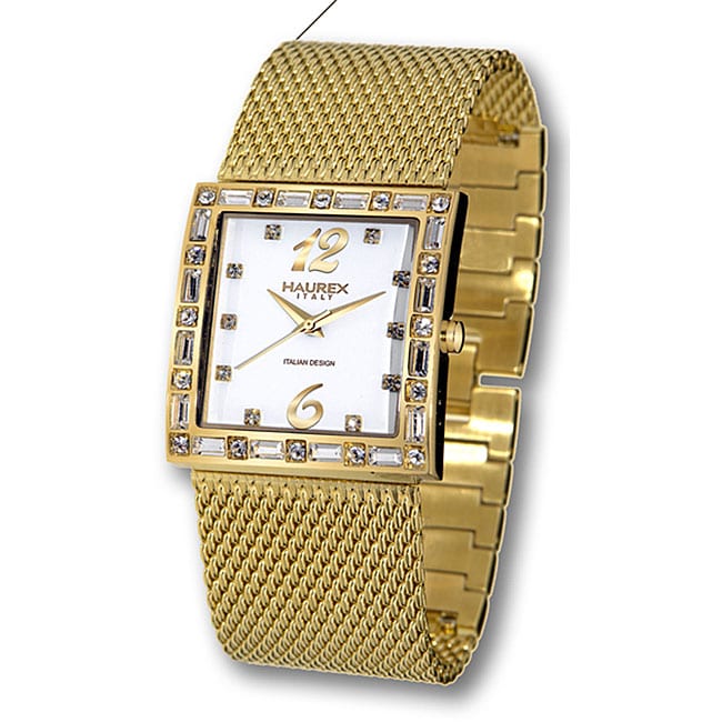 Haurex Italy Malin Womens Crystal Watch  