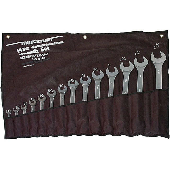 Truecraft 14 piece Combination Wrench Set  