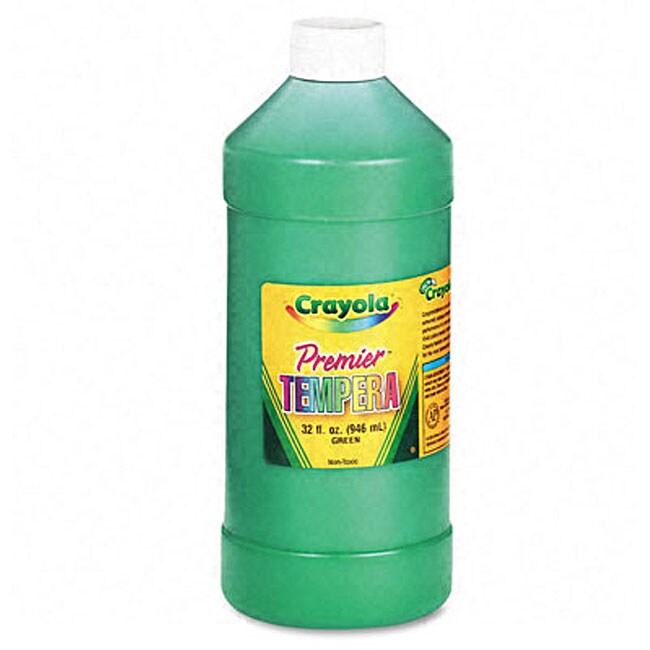 Crayola Premier Green Tempera Paint - Free Shipping On Orders Over $45