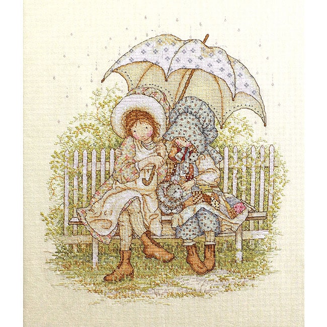 Holly Hobbie Best Friends Counted Cross Stitch Kit  