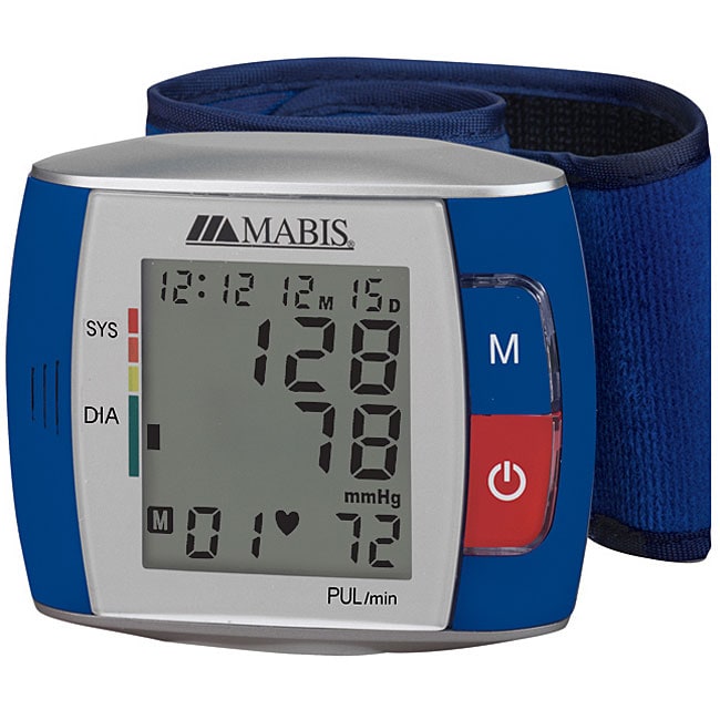 Mabis Healthcare Wrist Blood Pressure Monitor  
