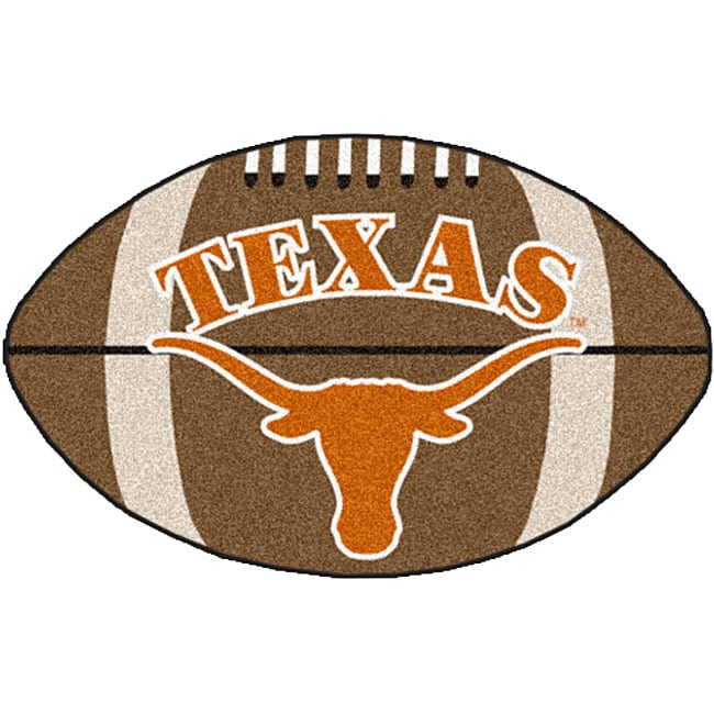 University of Texas Football Area Rug  