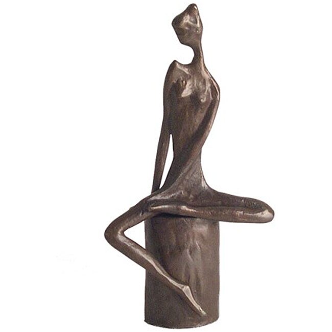 Cast Bronze Reflection Sculpture - 11508476 - Overstock.com Shopping ...