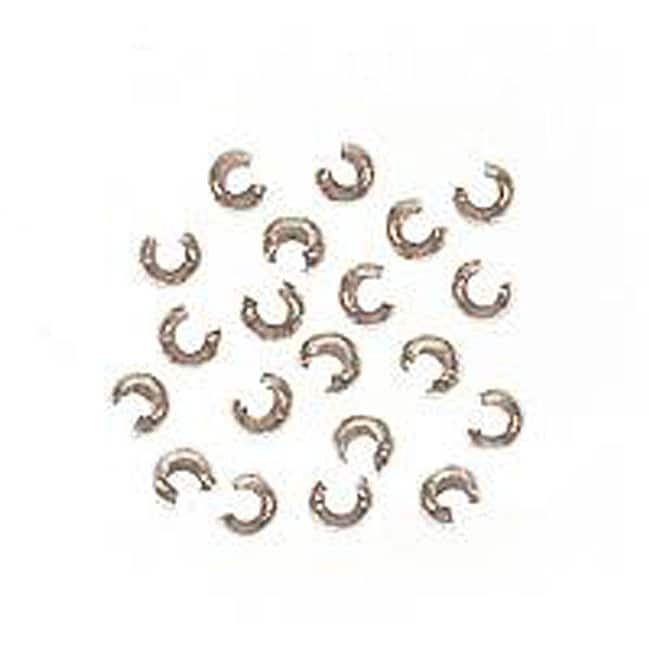 Sterling Silver 4 mm Crimp Bead Covers  