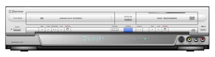 DVD Recorder/ VCR Combo EWR20V4 (Refurbished)  