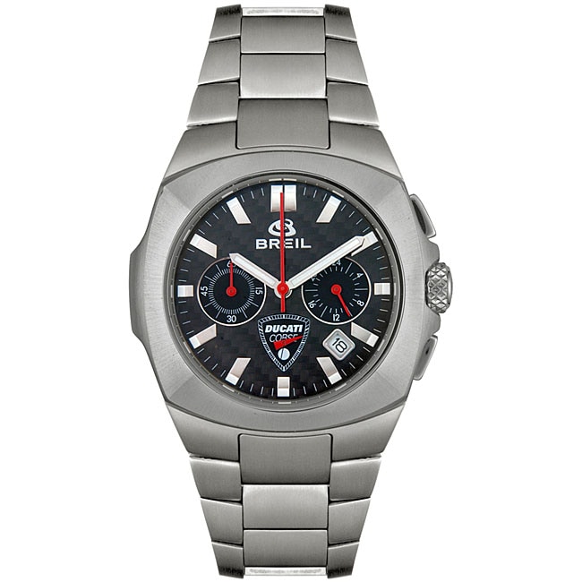 Breil Mens Ducati Corse Titanium Chronograph Watch on PopScreen