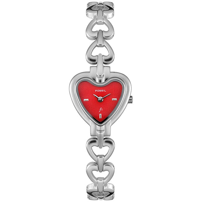 fossil heart watch women's