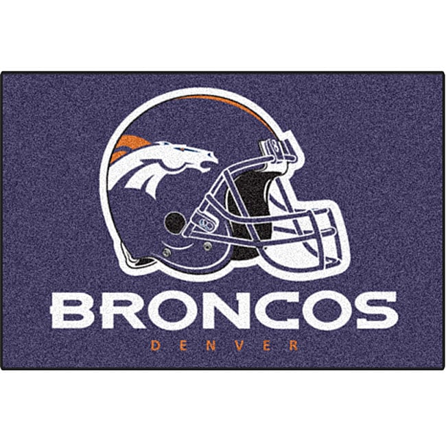 Denver Broncos 20x30 inch Starter Mat