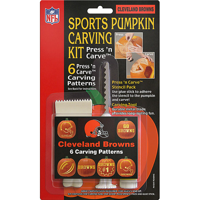 Cleveland Browns Pumpkin Carving Kit  