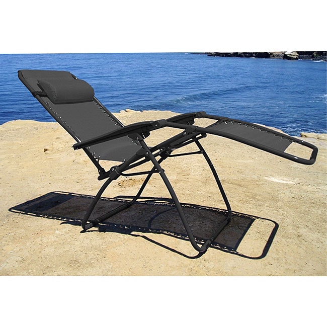 WFS Jumbo Black Zero Gravity Chair - Free Shipping Today - Overstock.com - 11520361