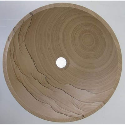 DeNovo Sandstone Marble Stone Vessel Sink