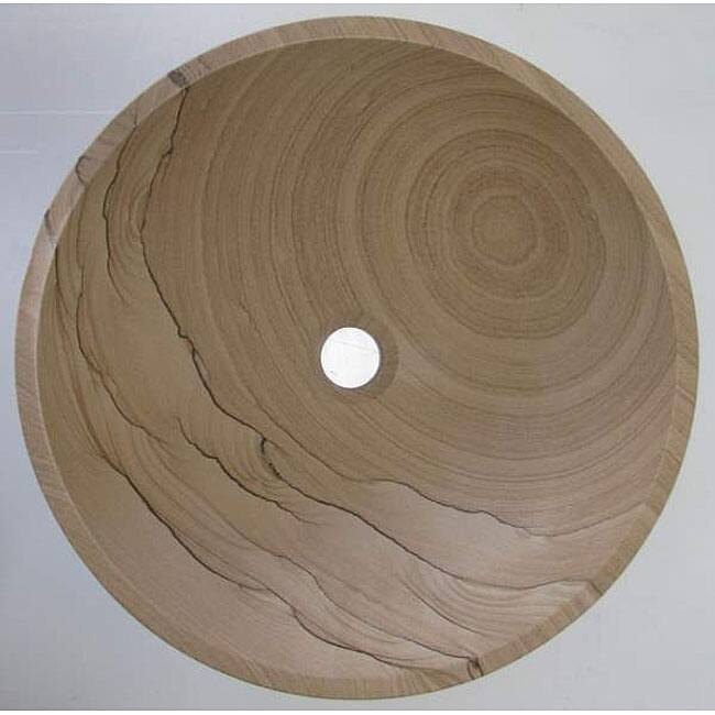 DeNovo Sandstone Marble Stone Vessel Sink