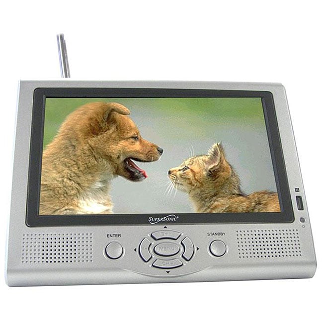 Supersonic SC 193A Portable Color LCD TV Monitor  