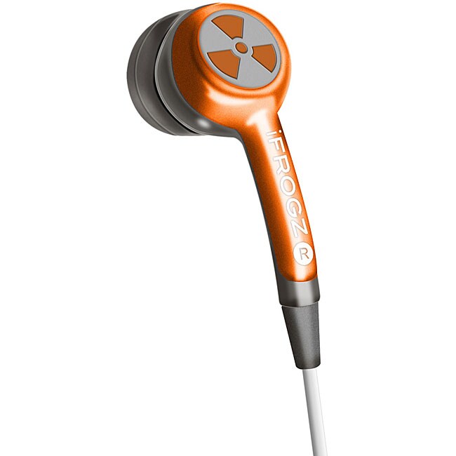 EarPollution Orange Earbuds with Carry Case - 11531458 - Overstock.com ...